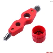 銅管拋光倒角器套裝 四合一管道除鏽刷 倒角鉸刀 適用於PVC管/PPR管/銅管/鋁管