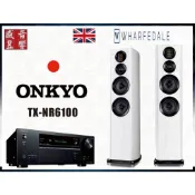 隔日達-英國 Wharfedale Evo 4.4 喇叭+日本 Onkyo TX-NR6100 環繞擴大機 『公司貨』