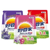 【蝦皮直營】妙管家 濃縮洗衣精補充包 2000g 抗菌 亮彩 中性 洗衣精 衣物清潔劑