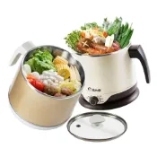 (店+)【MOLIJIA 魔力家】直營｜福利品｜2.2L-即食行熱-多功能美食料理電火快煮鍋/插電鍋/個人鍋/美食鍋/電煮鍋/快煮鍋/(BY011008)