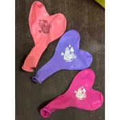 ♥氣球窩♥12吋心型印花氣球LOVE YOU/愛心印刷氣球/汽球
