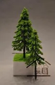 ◆SOFIAの樂園◆ 新品 模型造景用 微景觀 聖誕樹 松樹 模型樹 5cm/7cm/8cm/10cm/12cm