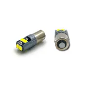 (店+)【SLO】12-24V BA9S斜角 3030 飛魚眼(卡車可用 寬壓 無極性 12/24V XC40適用)