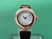  讀冊人的老傢俬】勞力士 ROLEX 1920年正9K玫瑰金 女錶 古董錶 手錶 18k錶扣 k金龍頭 k金錶耳