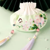 【荷包刺繡香囊DIY材料包】 刺繡香囊 荷包刺繡包 手工 DIY 材料包 蘇繡材料包 自繡香囊全套 古風香包 中國風香囊