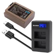 (店+)【KANDO】適用SONY NP-FW50電池 RX10II RX10IV QX1 QX1L A6400 另售充電器+電池組
