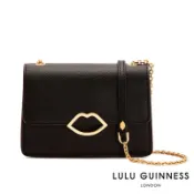 現貨🔥英國設計師品牌【 LULU GUINNESS 】POLLY 真皮 側背包