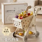 【現貨 🔺開統編電子發票】兒童購物車兒童玩具推車 超商推車 辦家家酒玩具購物手推玩具學步推車學走路推著走的扶站學行助