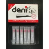㊣原廠正品㊣德國 丹尼古堤 Denicotea 6MM 頂級拋棄式 煙嘴 6隻裝 美國人 濾嘴 濾芯  菸嘴 慮嘴 綠嘴