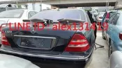 環保署報廢車回收站 BENZ W220 中古材料拆賣 另有安全帶.儀表板電腦.安全氣囊.渦輪增壓器.變速箱.水箱.冷排