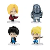 【日本 萬代 BANDAI】 鋼之鍊金術師 公仔 扭蛋 人物模型