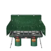 【美國 Coleman】折疊瓦斯雙口爐.高山瓦斯爐具(CM-6707)