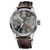 【ORIS 豪利時】大錶冠 ProPilot Calibre 111手動上鍊腕錶-44mm 禮物 送禮 推薦(0111177114163-0712272FC)
