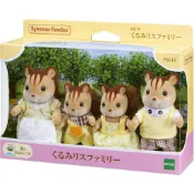 全新現貨 EPOCH 森林家族 紅松鼠家庭組 Sylvanian Family