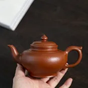 送禮紫砂壺茶壺笑樱 全手工 300cc 双层盖 经典款 器型正宗 30目