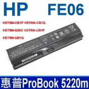 HP FE06 6芯 日系電芯 電池 HSTNN-CB1P HSTNN-CB1Q WM06 ProBook 5220m