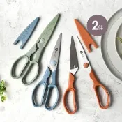 【ZWILLING 德國雙人】Now S可拆式廚房多用剪刀2件組-附刀套(德國雙人牌集團官方直營)
