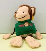 【震撼精品百貨】BANANA CHIPPY 馬桶洋行 大嘴猴 吊飾/絨毛娃娃-綠#00500 震撼日式精品百貨