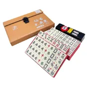 (店+)圍城 仿古大廣東象牙色麻將34mm YD4451099