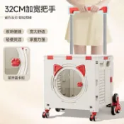 寵物拉桿包 寵物背包 寵物外出包 贈送寵物毛毯 寵物推車友耐寵物航空箱狗狗貓咪外出拉桿箱便攜可摺疊大空間車載出行貓箱