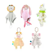 (店+)寶寶安撫巾(新生兒安撫巾 毛絨公仔安撫巾 嬰幼兒固齒器)