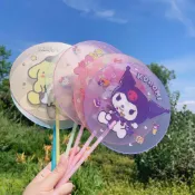 ✨臺灣出貨✨庫洛米扇子兒童夏天批發小禮品可愛禮物扇子扇風小扇子卡通