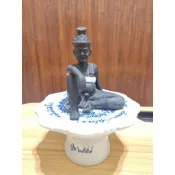 龍波禪南 佛曆2557年 顯化幸運之魯士 供奉尊 （含原廟陶瓷供盤）