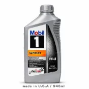 (店+)【MOBIL 美孚】Mobil1 美孚 SUPERCAR 全合成 機油 0W40 (946ml/超跑用/dexos R/雙倍抗磨/極致動力)