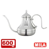 【百利市購物中心】MILA 不鏽鋼原色宮廷壺(細口壺)600ml