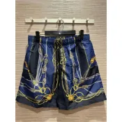 💎Han's house精品服飾💎VERSACE 凡賽斯 頂級黑牌 巴洛克 尼龍 短褲 海灘褲
