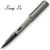 筆殿 LAMY Lx Live deluxe 鋼筆奢華鋼筆金屬灰 加贈筆套