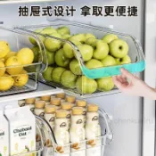 【闆娘推薦】食品級冰箱收納盒保鮮盒廚房蔬菜水果整理盒冷凍雞蛋收納盒大容量arps