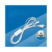 (店+)【威揚購物】T5 T8 三孔電源線 T5開關線 T8開關線 支架燈配件 燈管配件 層板燈配件 開關線 支架燈 層板燈 開關線