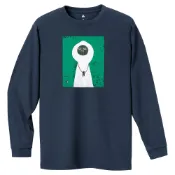 【【蘋果戶外】】mont-bell 白山男【男款】MONTAIN GEAR 登山裝備 Wickron 長袖排汗衣 排汗T恤 機能衣 L/S 1114651 1114771 NV 海軍藍