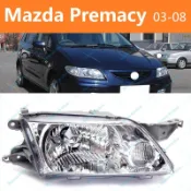 03-08款 馬自達 MAZDA PREMACY  大燈 頭燈 燈罩 燈殼 大燈罩 大燈外殼 轉向燈 角燈 邊燈