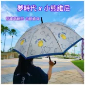 《我愛查理》💕附發票 夢時代來店禮 皮克斯 毛怪 小熊維尼 雨傘 自動傘 統一時代 雨傘 嚕嚕米 直傘 怪獸電力公司