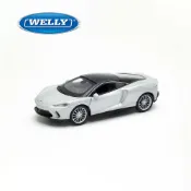 【WELLY 威利】4.75吋 麥拉倫 McLaren GT 跑車模型43796CW(銀色)
