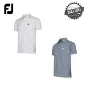 快樂一購 FootJoy高爾夫服裝男士春夏新款男裝FJ短袖滿印POLO衫golf衣服T恤