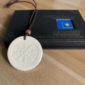 負離子託瑪琳能量牌九龍道長同款的色補金負離子項鍊項墜吊飾飾品