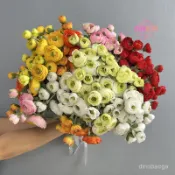 🔥臺灣出貨🔥日本洋牡丹仿真7頭植絨山茶花假花婚慶道具家居裝飾仿真露蓮茶玫【春風花藝花房】 UXIE