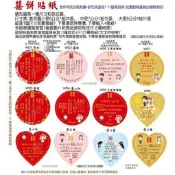 急件喜餅貼紙 多組優惠客製文字圓形愛心婚禮小物姓名貼喜餅貼婚紗照片囍字封口貼 文定囍餅貼紙Q版卡通囍字貼紙印刷 米琪印刷