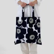 【現貨/快速出貨】芬蘭專櫃代購 Marimekko Pieni Unikko / Unikko印花純棉肩背手提袋