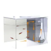 歡樂購物網 【免換水造景】小型生態魚缸 桌面魚缸 水族箱 玻璃魚缸 創意客廳裝飾 造景烏龜缸