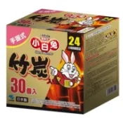 2029.07.16 Kobayashi 小白兔 竹炭暖暖包 握式30入 / 好市多代購