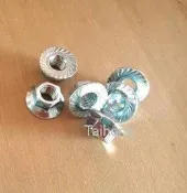 [ 鈦鴻興業 ] 鍍鋅鐵 法蘭螺帽/突緣螺帽/凸緣螺母/突緣螺母/螺母/大凸