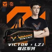 ⑧比victor勝利羽毛球 羽球 聯名 羽毛球矩形 單肩 手提 方 BR9611LZ 羽毛球袋PPQ2