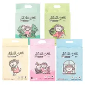 (店+)【超凝小姐】❗免運❗益生菌除臭豆腐砂（ 7L* 6包） 整箱販售(綜合口味;超凝小姐豆腐砂/寵物貓砂/豆腐砂/快速凝結/香氛除臭)