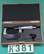 【有中-日本外匯品】三豐 Mitutoyo 125-108 固定螺紋外徑分厘卡 25-50/0.01mm{K381}