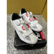 【精選特賣】➫全新優惠 Louis Garneau LS-100 專業自行車 卡鞋 車鞋 白色 39號 單旋鈕/