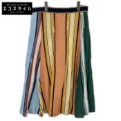 【DOKODEMO】Paul Smith PUXM 075S 342 多色條紋半身裙，46 號 [二手]